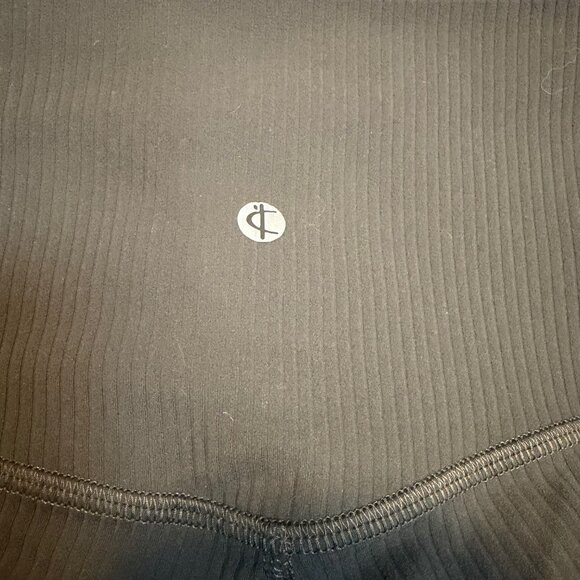 Ribbed Biker Shorts Size 6 4” Inseam High Rise Athleisure 2 pair - Picture 2 of 6